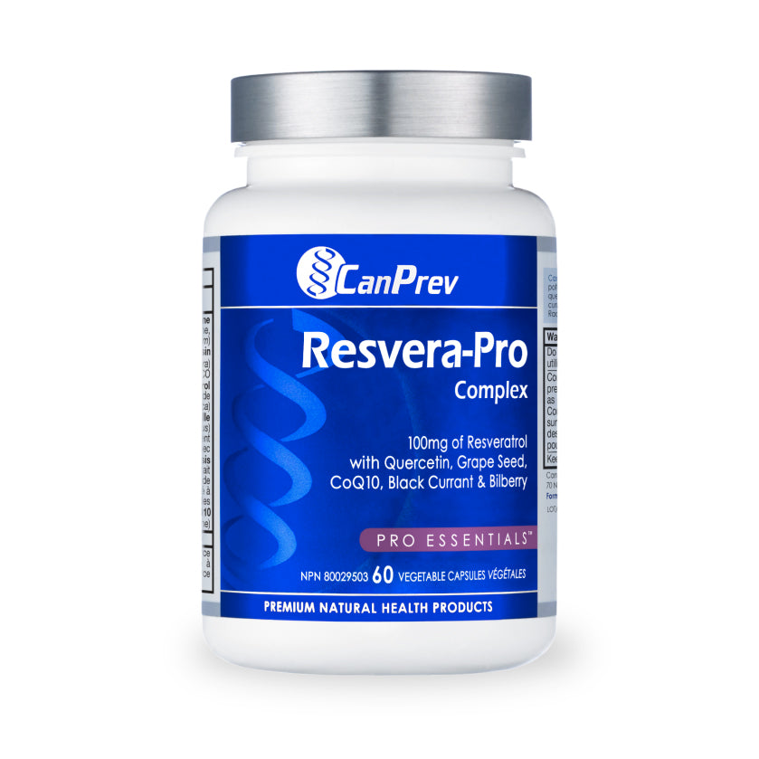 Resvera-Pro Complex (Resvératrol) - CanPrev - 60 capsules